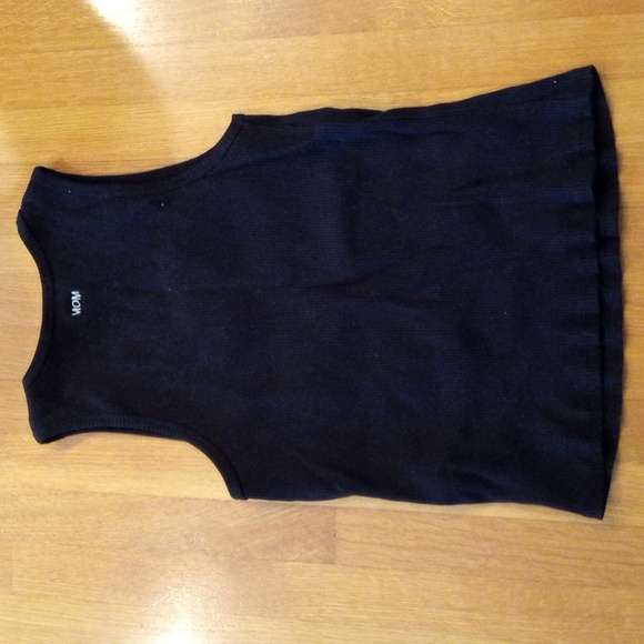 Zara Black Tank Top Womens girlhoodcore feminine goth contemporary,XL - Picture 3 of 4